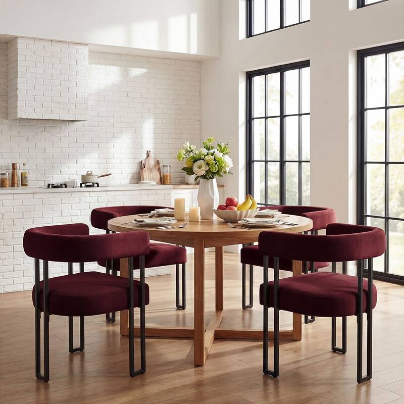 Upholstered Armchair (Set of 4)