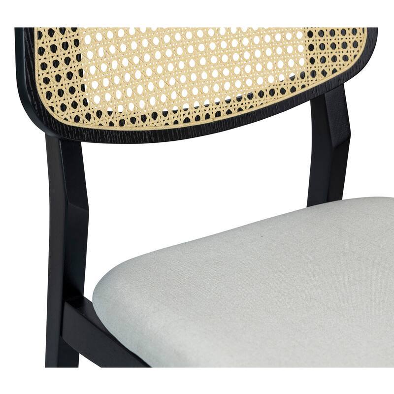 Modern Brazilian - Beth - Cane Side Chair
