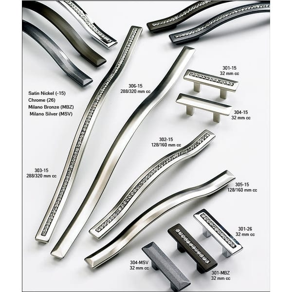 Schaub and Company Skyevale 12-5/8" Center to Center Contemporary