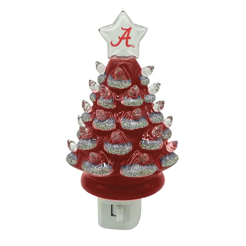 6.5" Alabama Xmas Tree Nite Lite