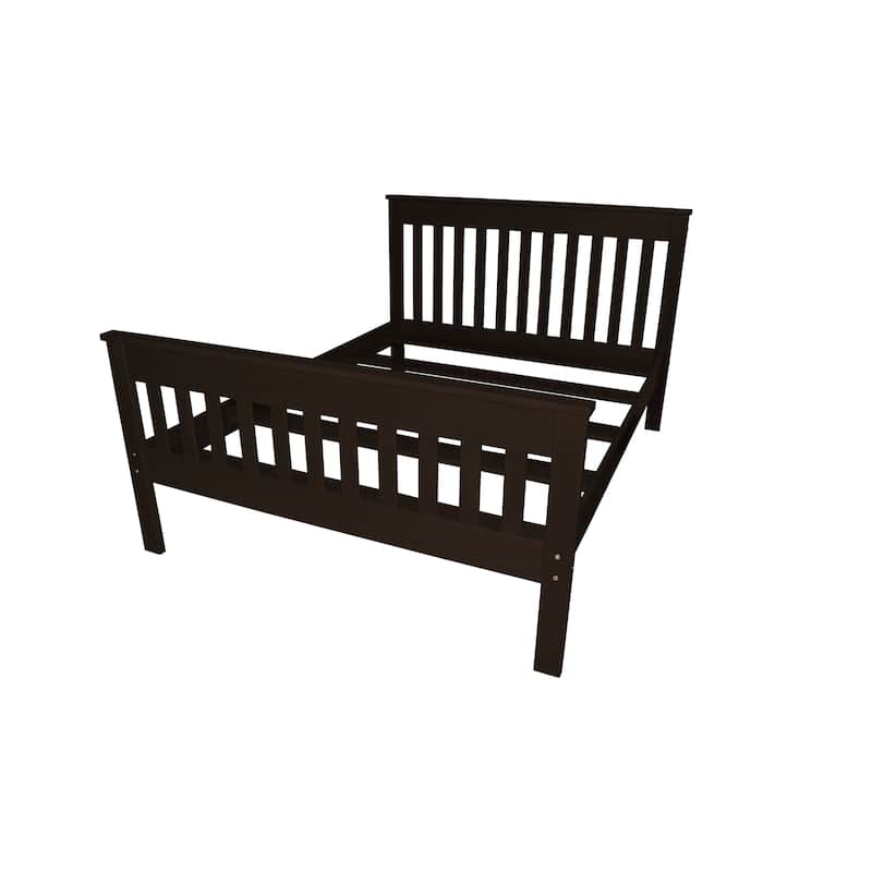 Harmony Solid Pine Queen Bed