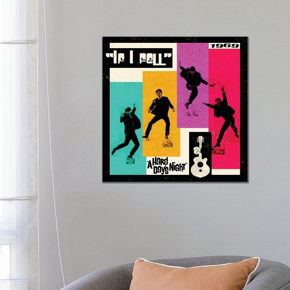 iCanvas "A Hard Day's Night II" by Radio Days Canvas Print