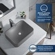 preview thumbnail 13 of 23, Karran Sea Crest Quartz 22 inch Bathroom Vessel Sink
