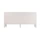 preview thumbnail 8 of 9, SEI Furniture Taborley Transitional 4-Door Sideboard Antique White Wood Accent Cabinet Buffet