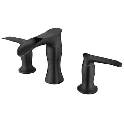 2 Handle Widespread Bathroom Faucet Sink Faucet