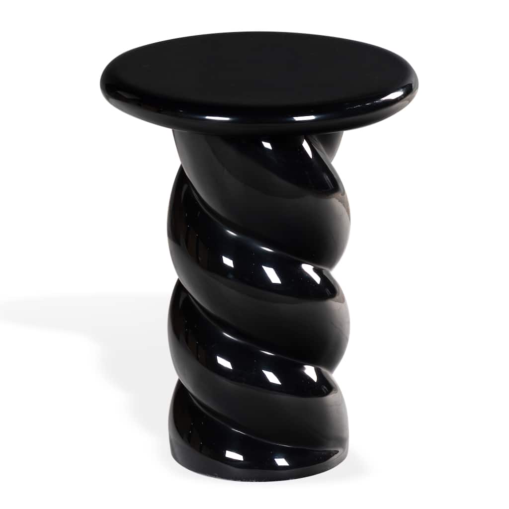 SAFAVIEH Couture Noelly Concrete Accent Table - 14"W x 14"D x 18"H