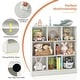 preview thumbnail 19 of 18, Costway 8-Cube Bookcase 41" Wooden Toy Storage Organizer for Kids - See Details