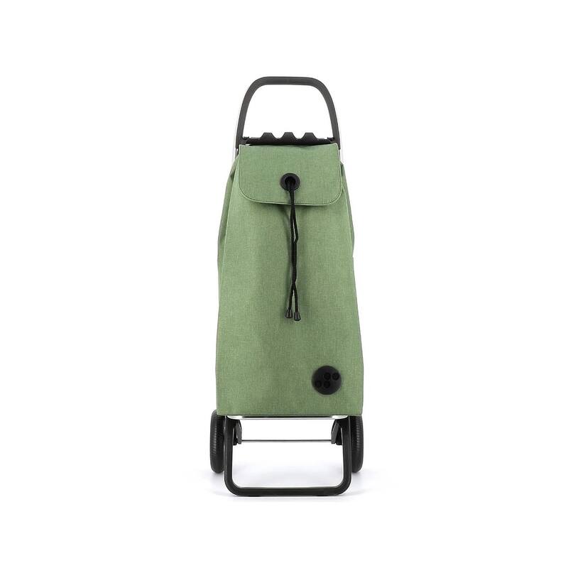 Rolser I-Max Tweed 2 Wheel Foldable Shopping Trolley - 41.14" H x 16.14" W x 12.6" D