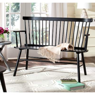 SAFAVIEH Gracija Spindleback Settee - 48" x 22.4" x 36" - 48"W x 22"D x 36"H