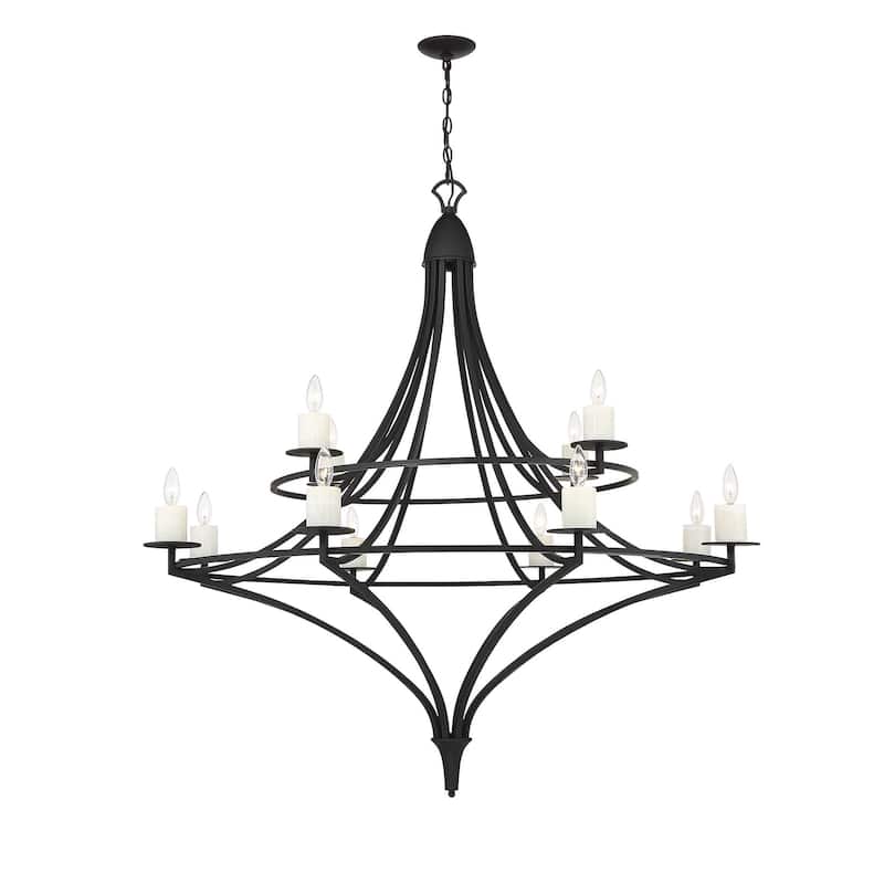 Savoy House 1-1672-12 Director 12 Light 50" Wide Chandelier