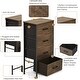 preview thumbnail 15 of 22, YANXUAN Storage Dresser with Drawers, Wide Chest with Wood Top and Front for Bedroom, Closets, Hallway, Entryway