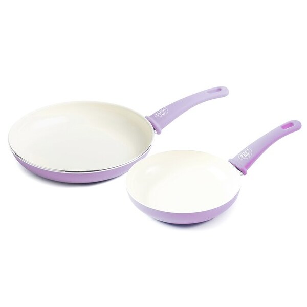 Top Product Reviews For Greenlife Classic Pro Ceramic Non Stick Cookware Set 8 10 Inch 31442424 Overstock