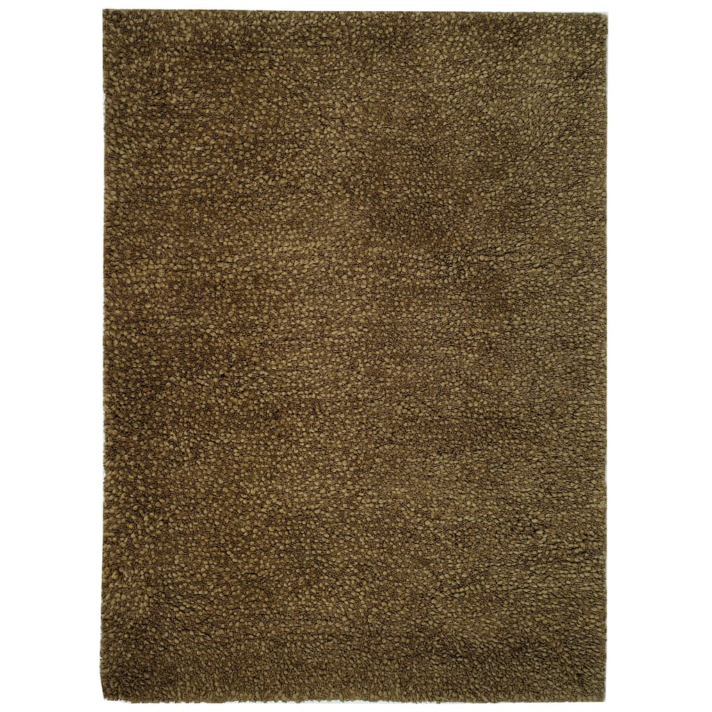 SAFAVIEH Handmade Tribeca Petrina Modern Solid Wool Rug