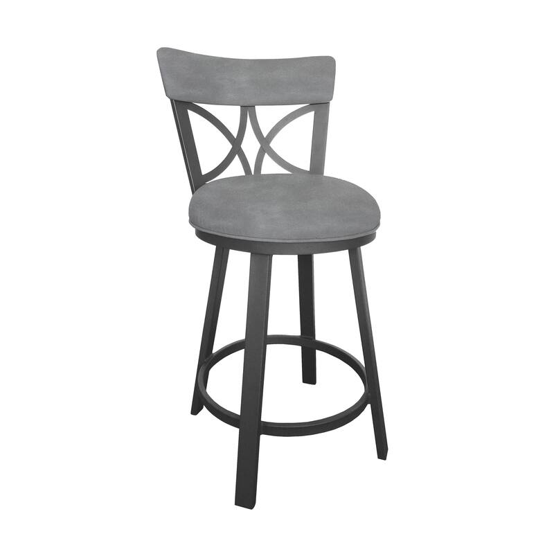 Tempo Furniture Bradley Swivel 26" Counterstool/30" Barstool by Furnish Theory