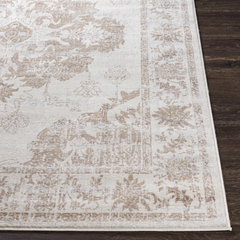 Livabliss Roma Traditional Medallion Area Rug