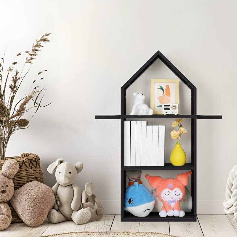 Tier Open Shelf Bookcase, Freestanding Shelves and Cube Organizer for Display