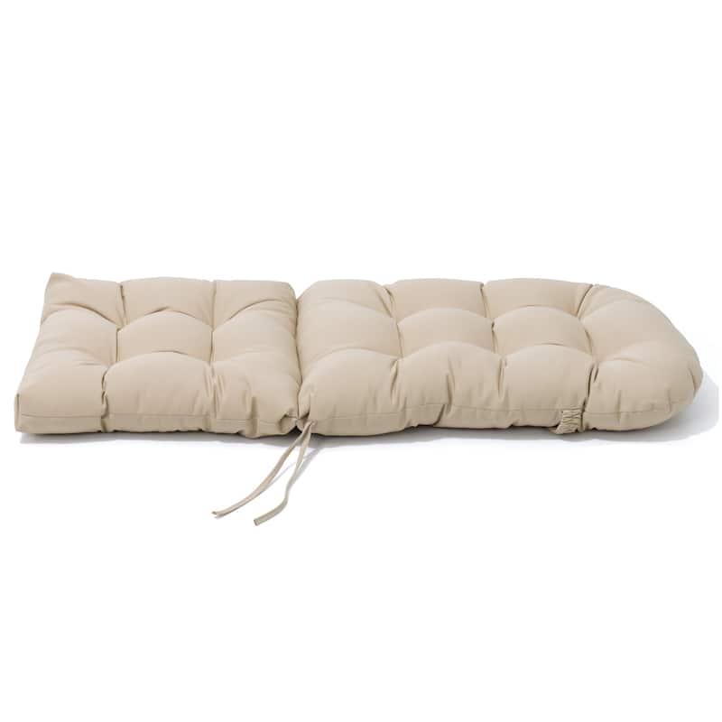 Outdoor Patio Adirondack Rocking Chair Cushions Thickened Chair Pad with Sunbrella