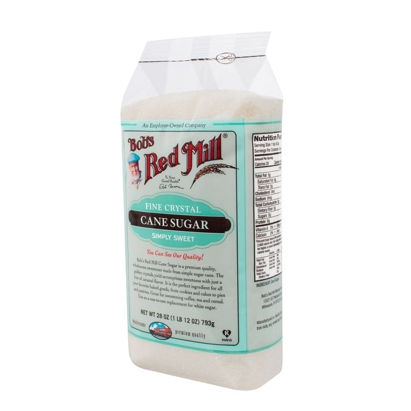 Bob's Red Mill Fine Cane Sugar - 28 oz - Case of 4