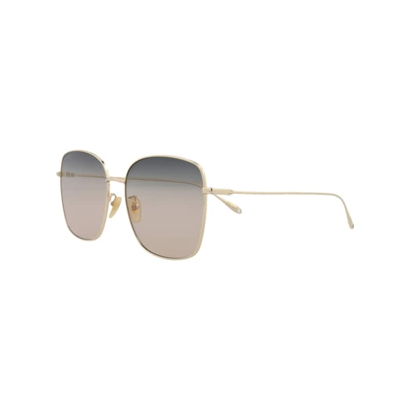 Gucci Square-Frame Metal Sunglasses
