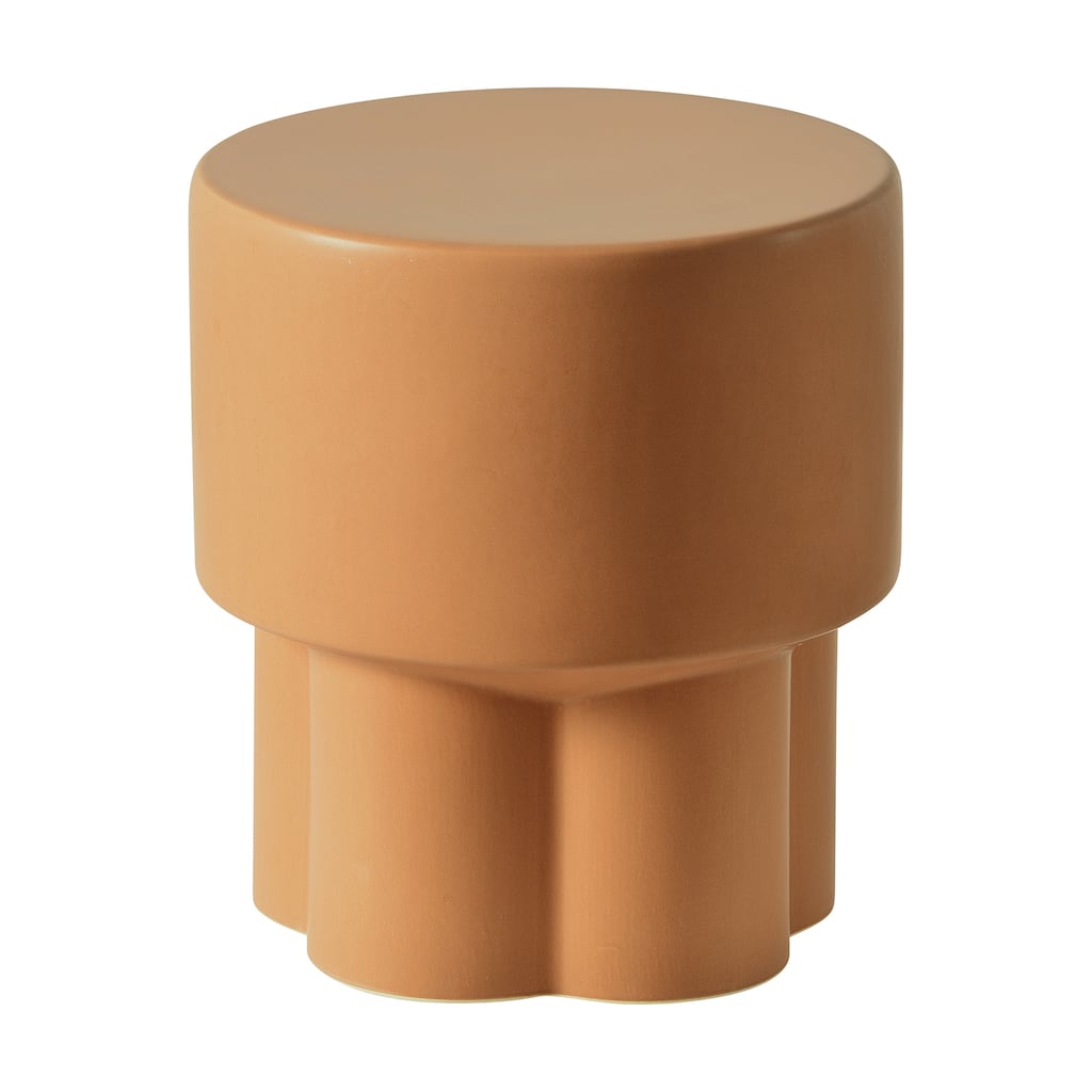 Mayflower Hand-Made Side Table - 14.5" - Orange