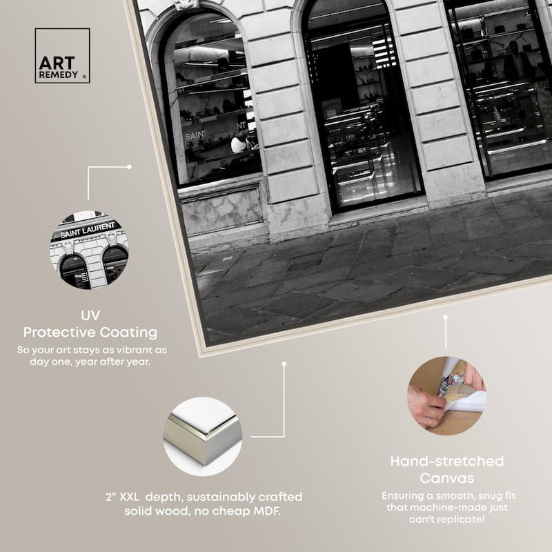 Glam Store front II Canvas by Art Remedy