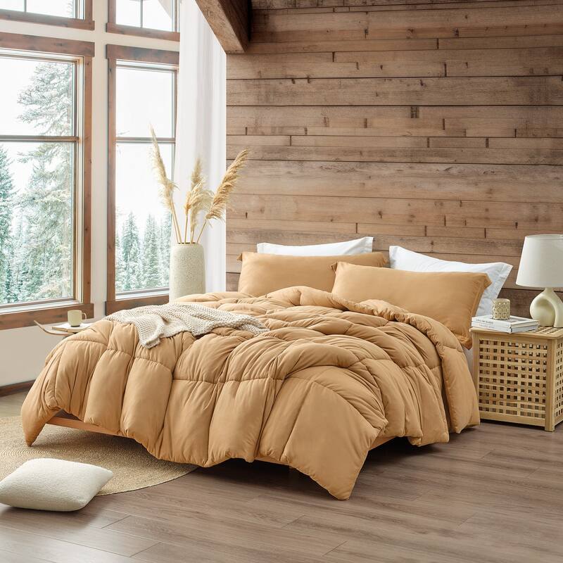 In The Thick of It - Coma Inducer® Plush Comforter Set - Queen - Apple Cinnamon