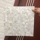 preview thumbnail 4 of 11, Art3d Mother of Pearl Shell Tile for Kitchen Backsplash/Bathroom White Rectangle,Seamless 10-Pack