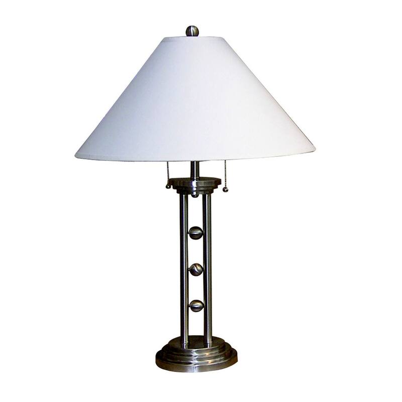 Metal Table Lamp - Timeless Design, Modern Style, Living Room, Bedroom Lighting