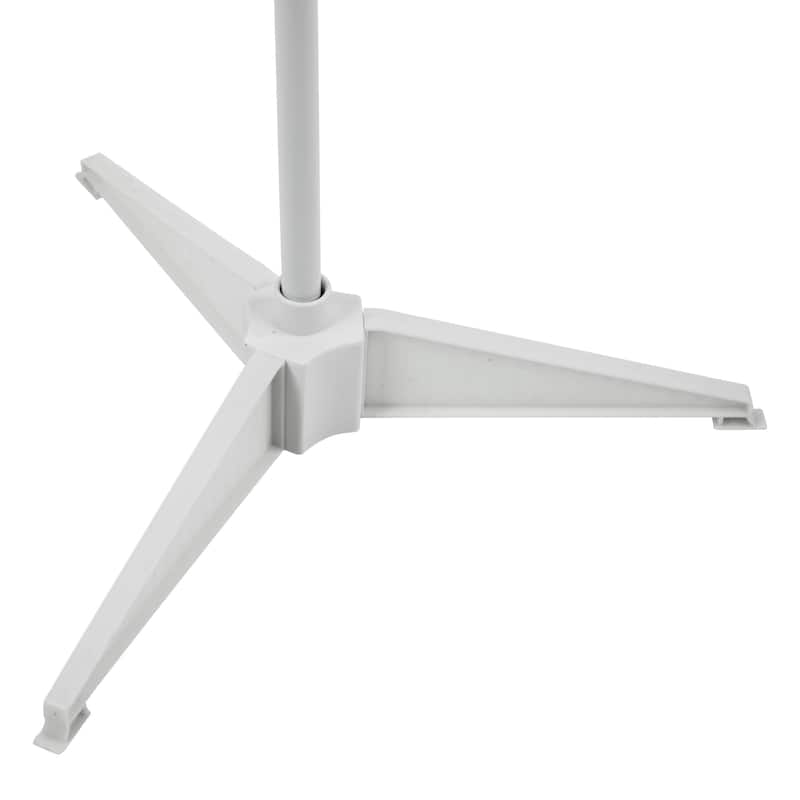 4' Pre-Lit White Tinsel Pop-Up Artificial Christmas Tree, Blue Lights - 4 Foot