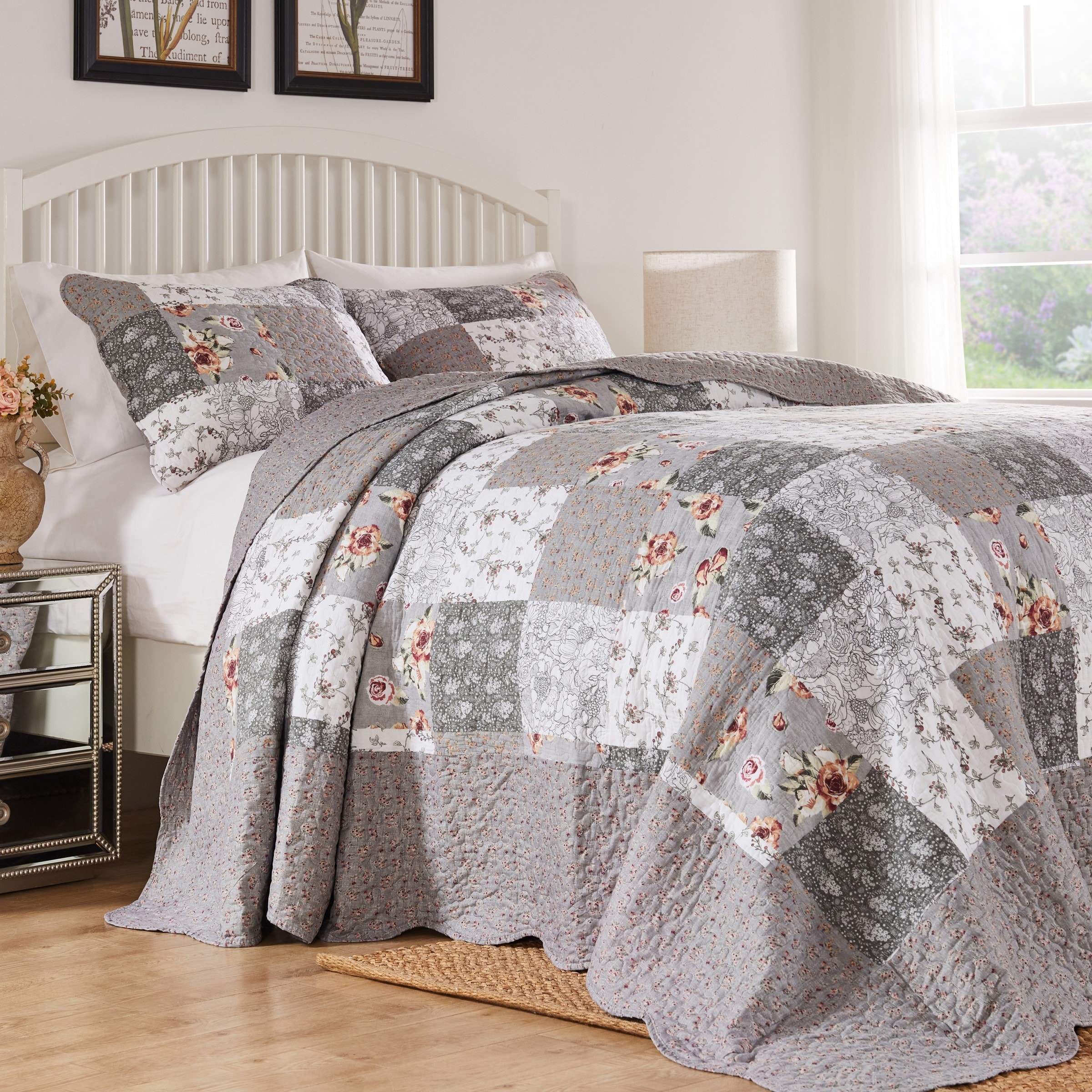 The Gray Barn Spring Arrow Reversible Floral Cotton Quilt Set On Sale Bed Bath Beyond 27211572