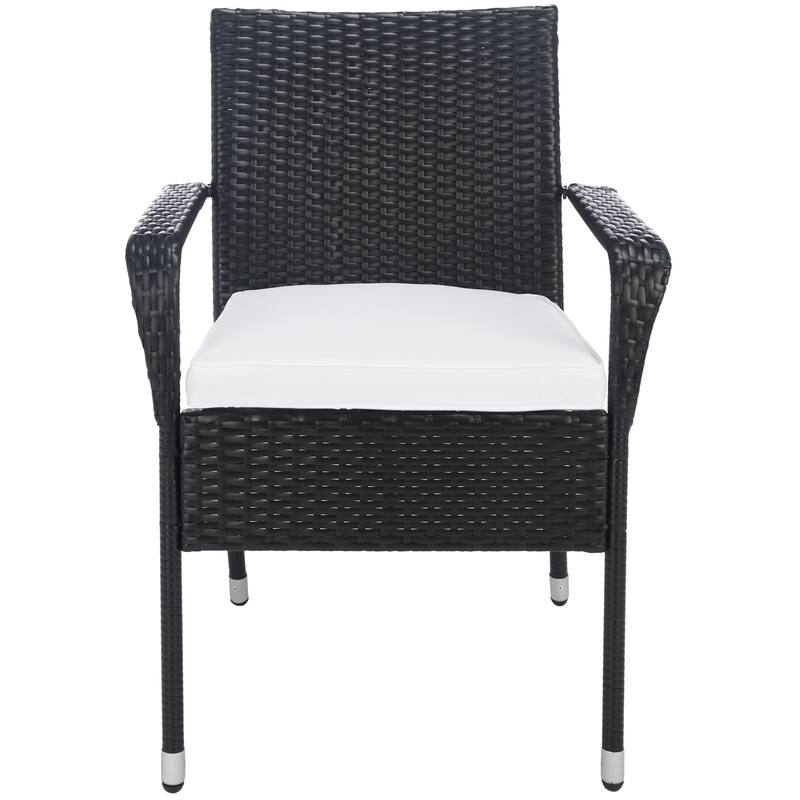 SAFAVIEH Outdoor Hanane 5-Piece Bistro Set - 32Wx32Dx34H