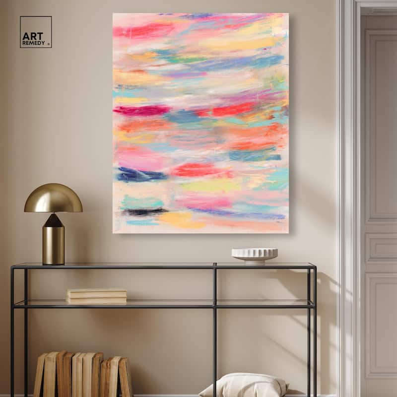 Color Play III Canvas by Art Remedy, Gallery Wrapped
