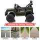 preview thumbnail 9 of 23, 12V Ride on Truck Car, 7AH Licensed Toyota Ride on Car, Battery Powered Kids Car, EVA Tires, Ride On Toy for Kids