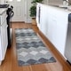 preview thumbnail 62 of 132, Premium Washable Super Soft Diamond Modern Mayfield Rug Gray - 2'3" x 7'6"