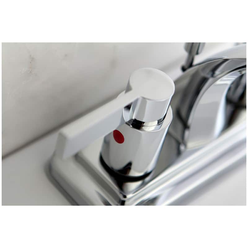 Kingston Brass NuvoFusion 1.2 GPM Centerset Bathroom Faucet with
