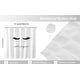preview thumbnail 6 of 7, LASH OUT LOUD Shower Curtain-Black Lashes White Shy Angel Polyester-1pc 72x72"