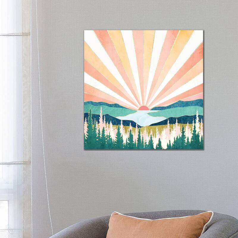iCanvas "Summer Sunset" by SpaceFrog Designs Canvas Print - 26x26x1.5