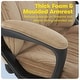 preview thumbnail 82 of 86, Serta Hannah Office Chair with Headrest Pillow, Adjustable Ergonomic Desk Chair with Lumbar Support