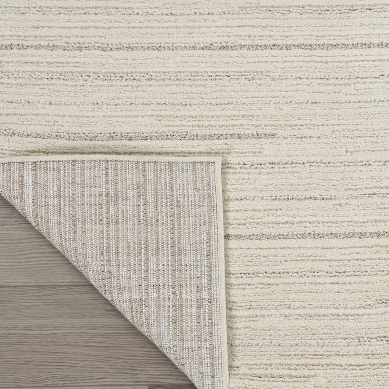 HomeRoots Abstract Scandinavian Rectangle Area Rug