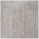 preview thumbnail 127 of 197, SAFAVIEH Laguna Shag Verdiana Solid Color 2-inch Thick Rug. 6'7" Square - Silver - Square