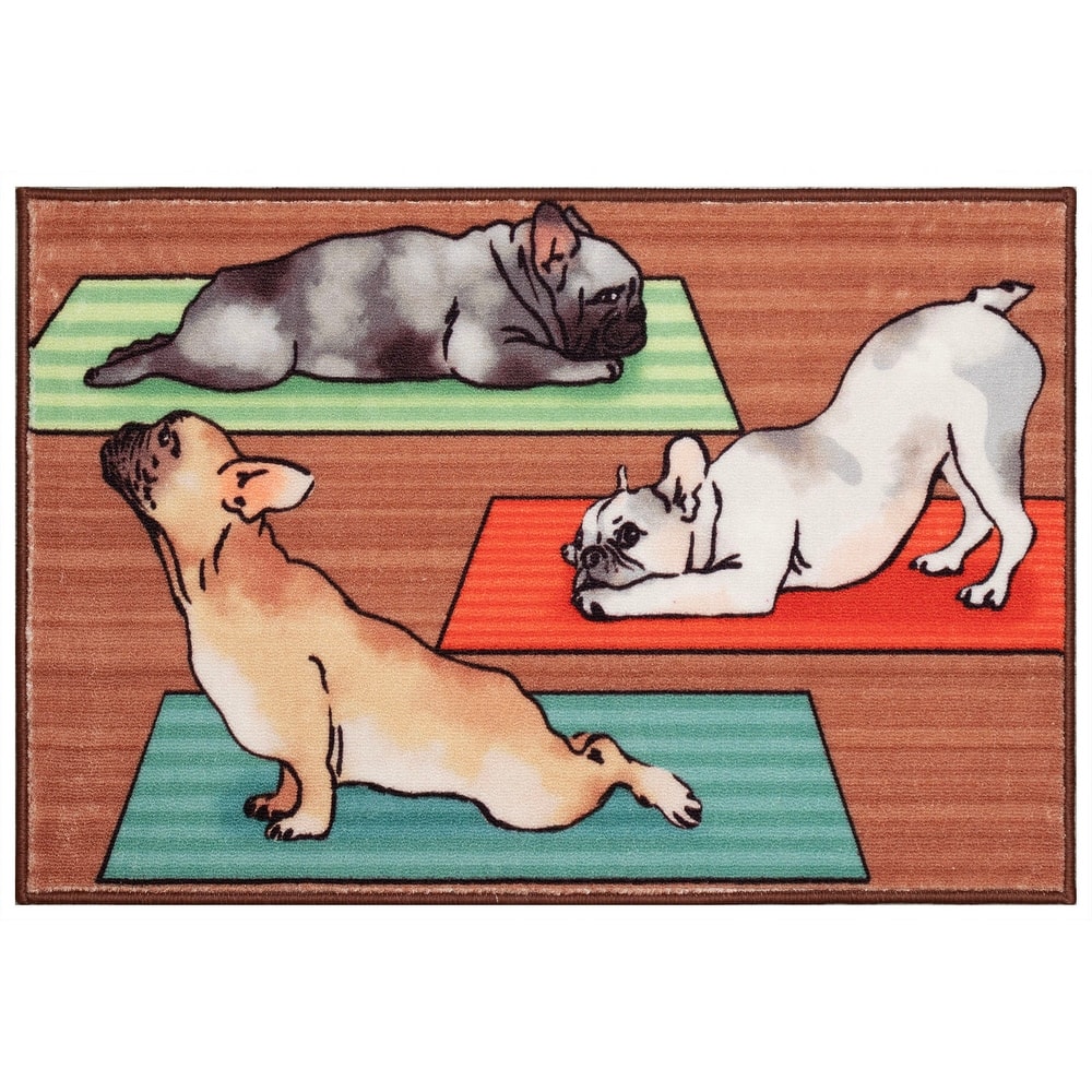 Liora Manne Siena Downward Dogs Indoor Mat
