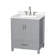 Option Gray, Chrome Trim, Giotto Quartz Top