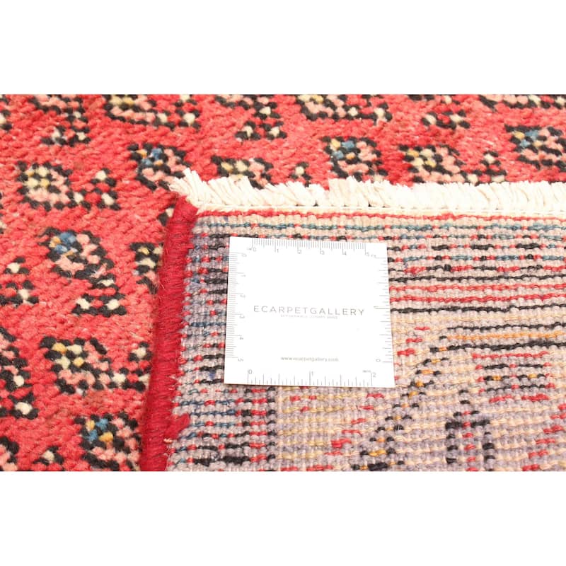 ECARPETGALLERY Hand-knotted Andelz Red Wool Rug - 4'2 x 6'8