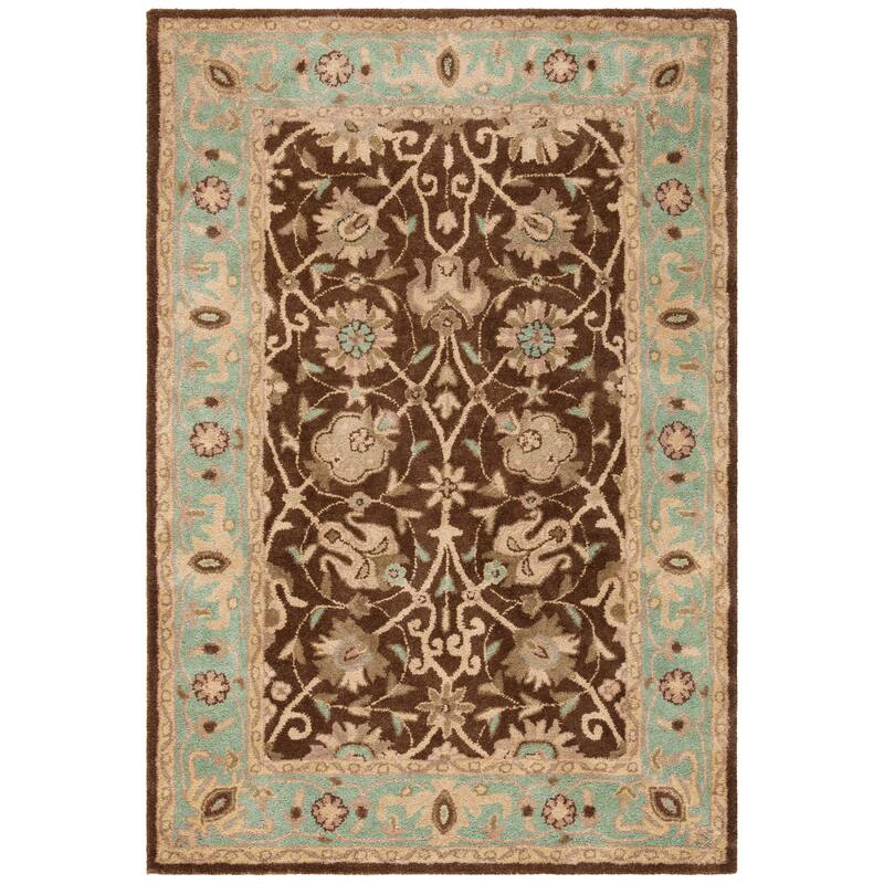 SAFAVIEH Handmade Antiquity Mazie Traditional Oriental Wool Rug