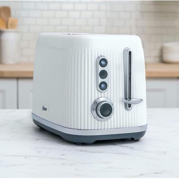 Oster Retro 2Slice Toaster with QuickCheck Lever, ExtraWide Slots