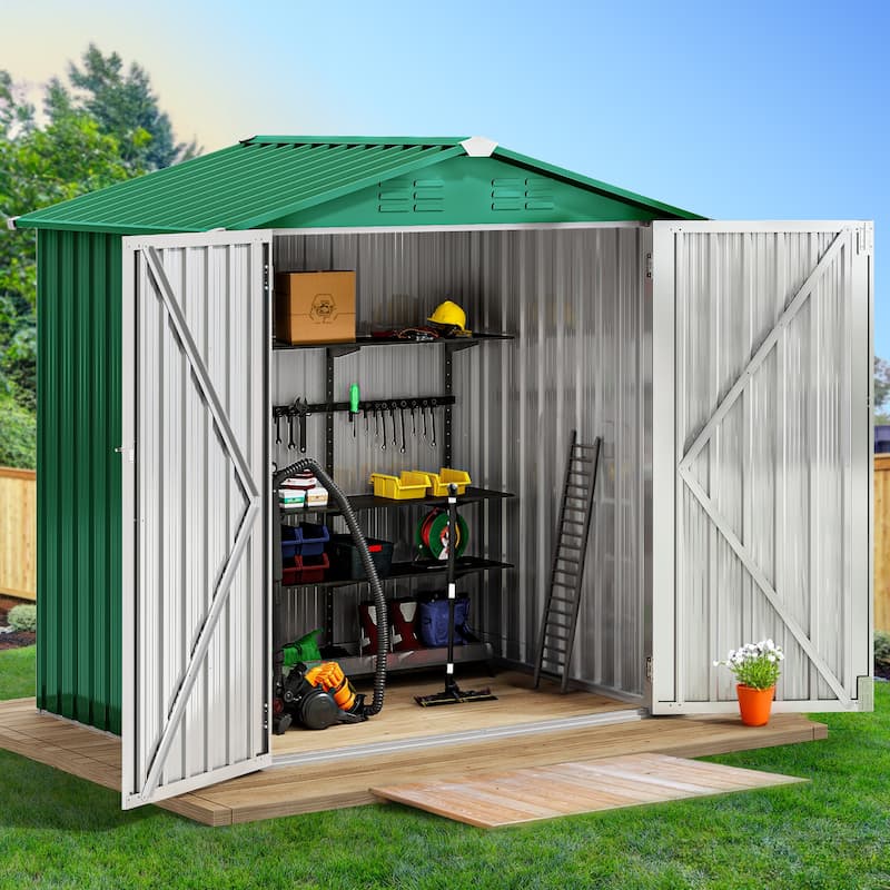 6 X 4FT Outdoor Storage Shed - 6*4 FT