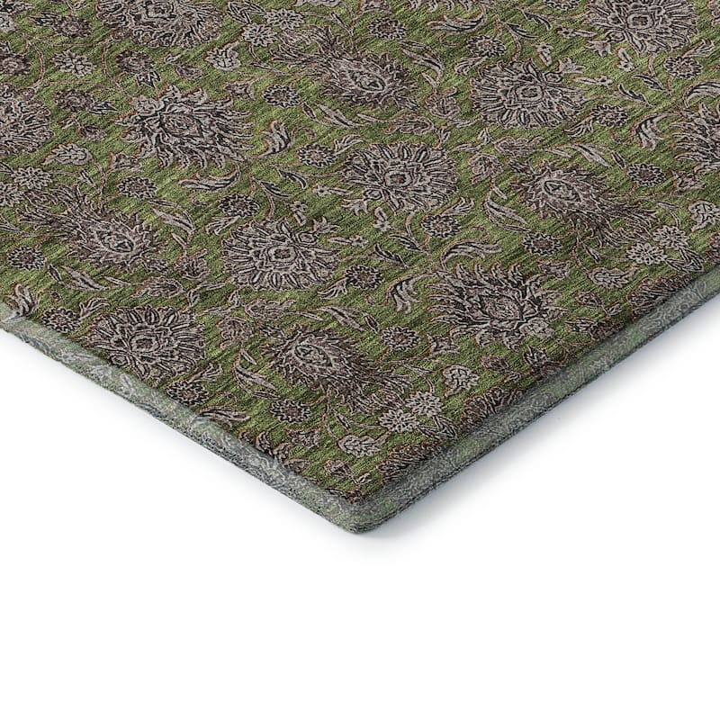 Premium Washable Super Soft Floral Borderless Mayfield Rug
