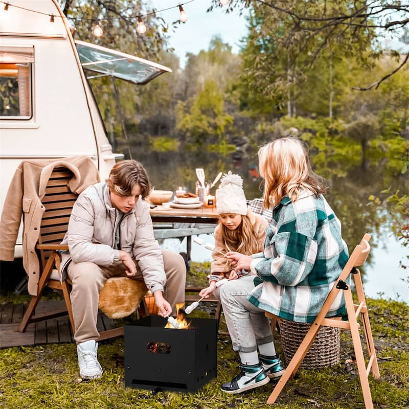 Portable Square Charcoal Pizza Oven
