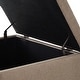 preview thumbnail 23 of 34, Large Upholstered Button Tufted Square Storage Ottoman with Nail Trims