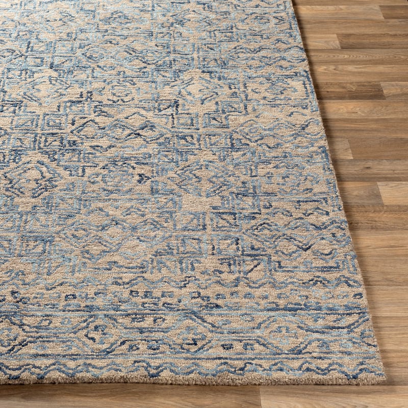 Livabliss Ruthelen Handmade Tribal Wool Area Rug